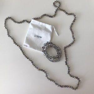 3 bracelet + necklace J Crew Set